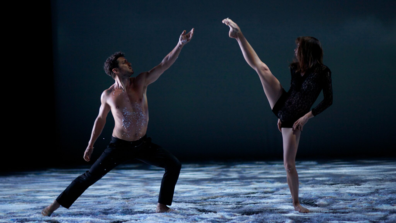 Anastasia Shevtsova and Jérémie Bélingard in POLINA - Courtesy of Oscilloscope Laboratories.