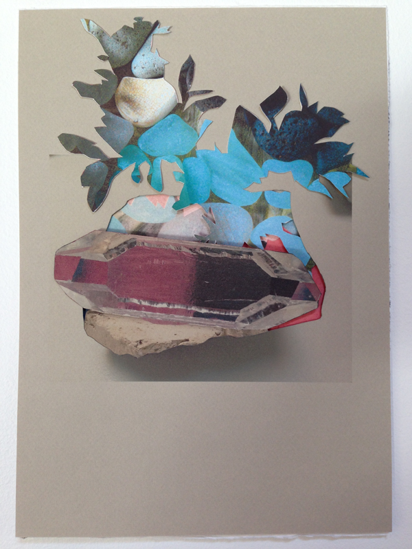 Generation(s), Sea glass cut and collaged inkjet prints on paper