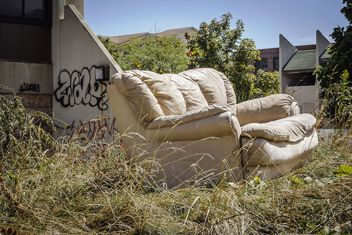Kennedy Square Demolition Couch