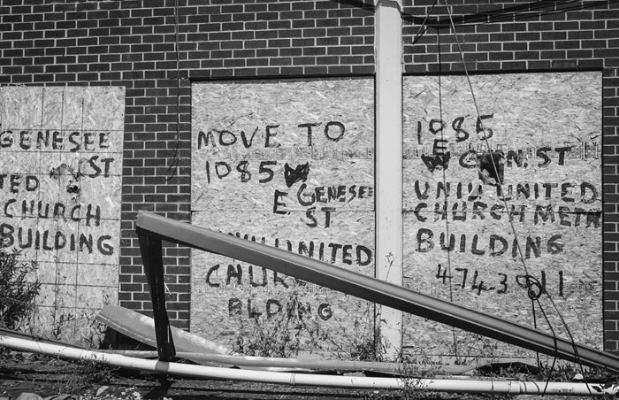 Kennedy Square Demolition Sign
